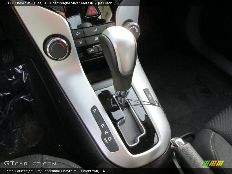 Champagne Silver Metallic / Jet Black 2014 Chevrolet Cruze LT