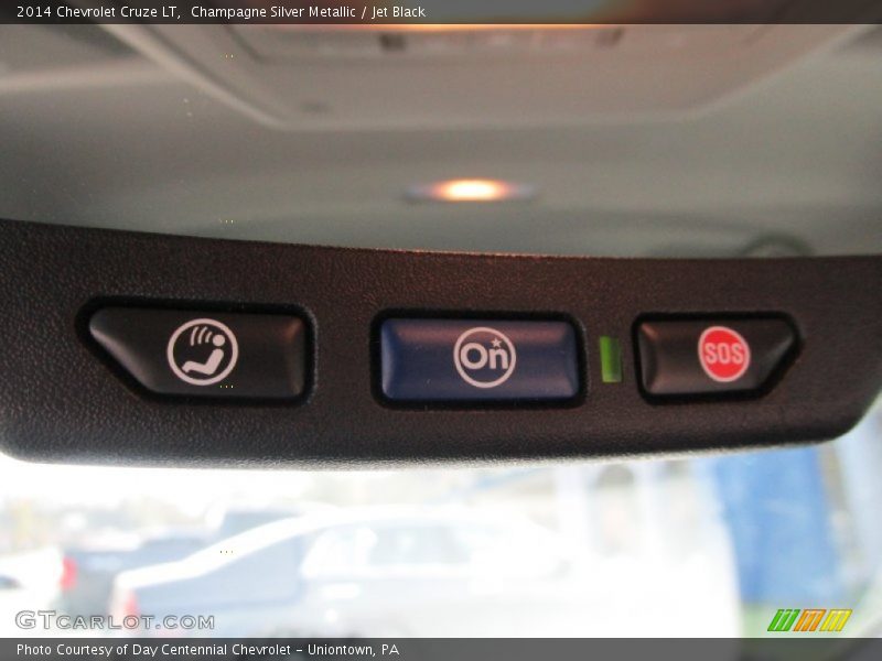 Champagne Silver Metallic / Jet Black 2014 Chevrolet Cruze LT