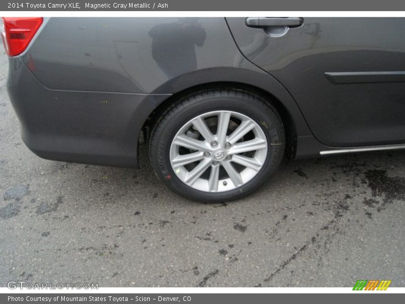 Magnetic Gray Metallic / Ash 2014 Toyota Camry XLE