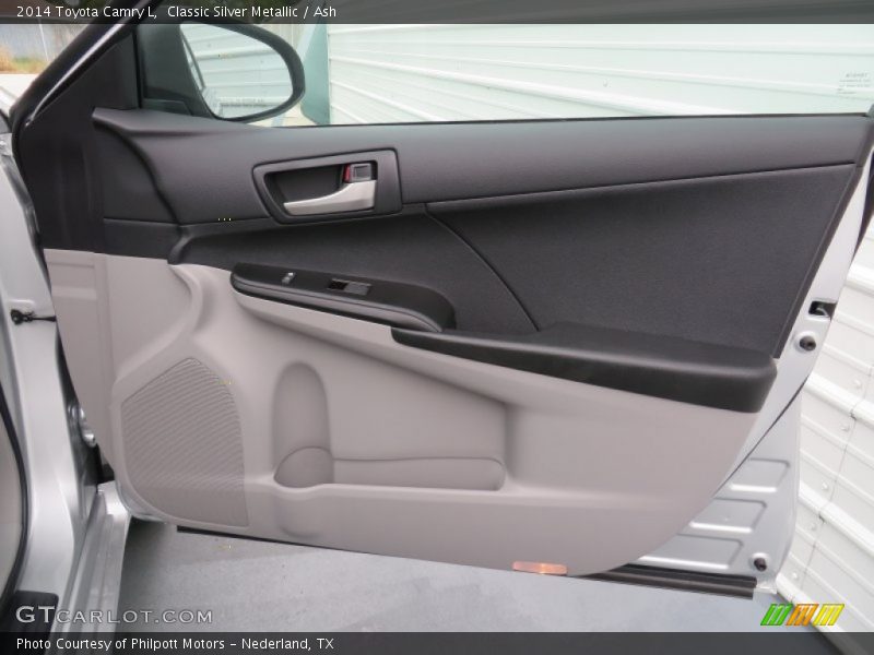 Classic Silver Metallic / Ash 2014 Toyota Camry L