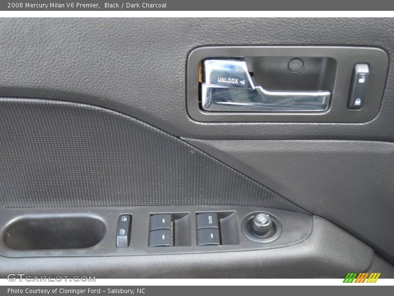 Black / Dark Charcoal 2008 Mercury Milan V6 Premier