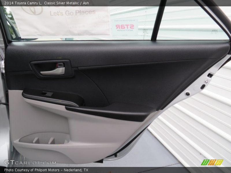 Classic Silver Metallic / Ash 2014 Toyota Camry L