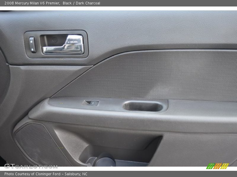 Black / Dark Charcoal 2008 Mercury Milan V6 Premier