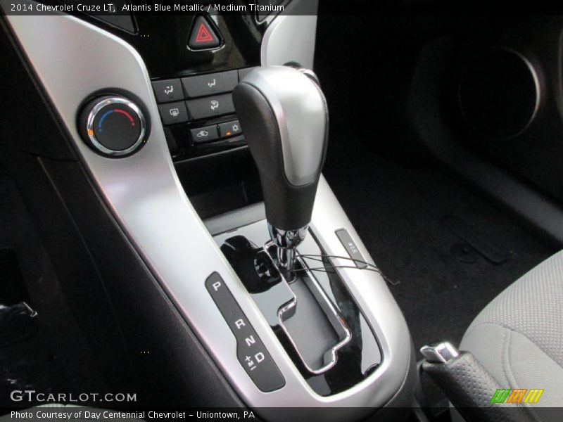 Atlantis Blue Metallic / Medium Titanium 2014 Chevrolet Cruze LT
