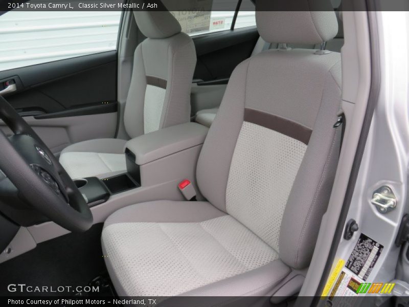 Classic Silver Metallic / Ash 2014 Toyota Camry L