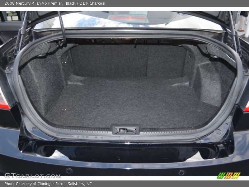 Black / Dark Charcoal 2008 Mercury Milan V6 Premier
