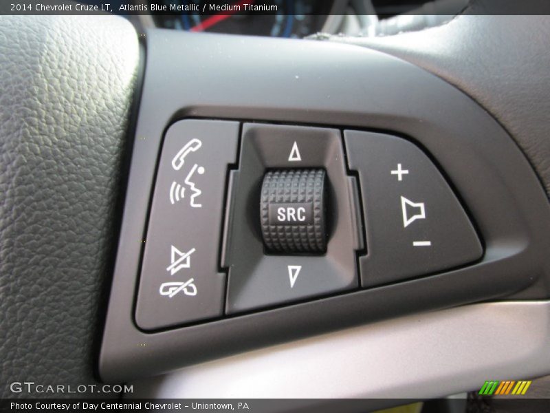 Atlantis Blue Metallic / Medium Titanium 2014 Chevrolet Cruze LT