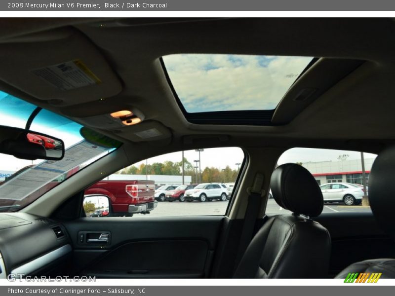 Black / Dark Charcoal 2008 Mercury Milan V6 Premier
