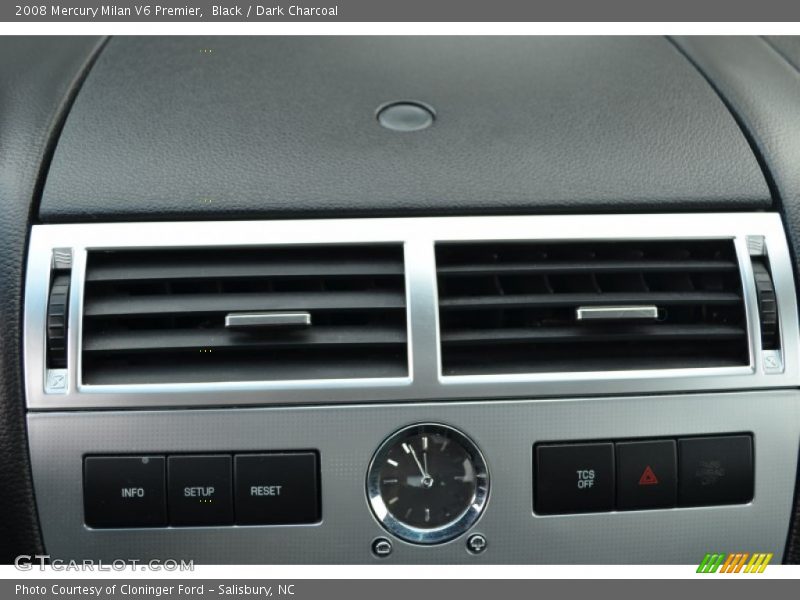Black / Dark Charcoal 2008 Mercury Milan V6 Premier