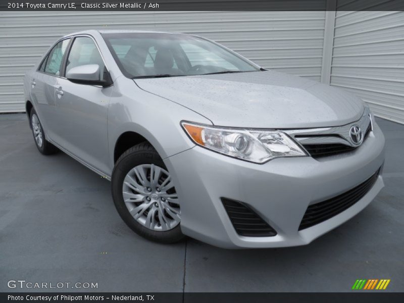 Classic Silver Metallic / Ash 2014 Toyota Camry LE
