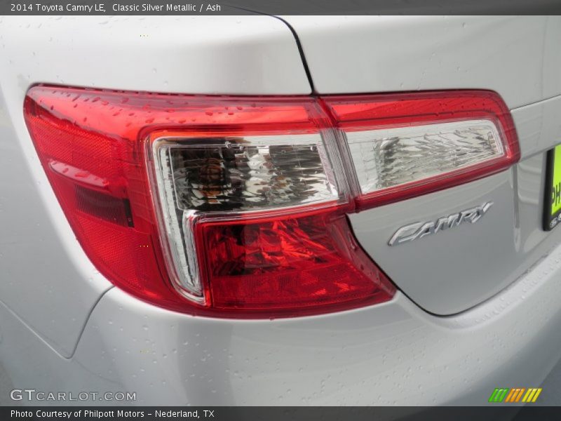 Classic Silver Metallic / Ash 2014 Toyota Camry LE
