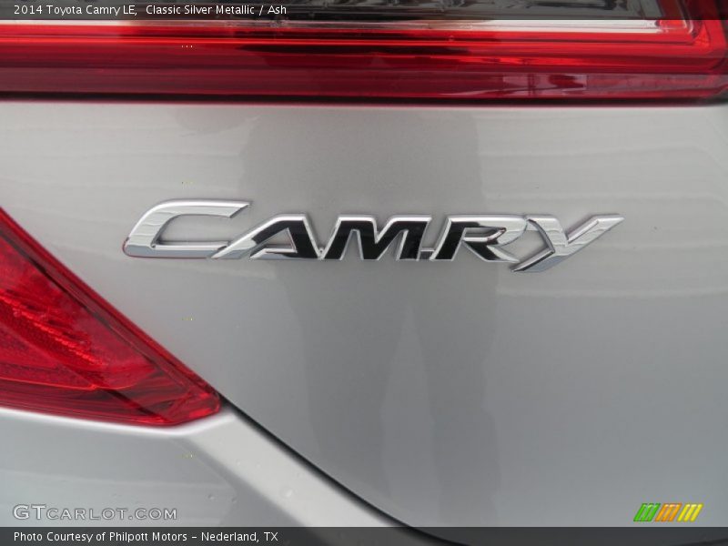 Classic Silver Metallic / Ash 2014 Toyota Camry LE