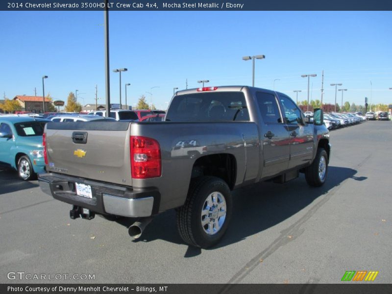 Mocha Steel Metallic / Ebony 2014 Chevrolet Silverado 3500HD LT Crew Cab 4x4