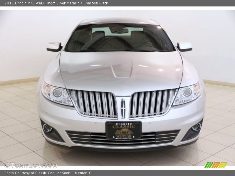 Ingot Silver Metallic / Charcoal Black 2011 Lincoln MKS AWD