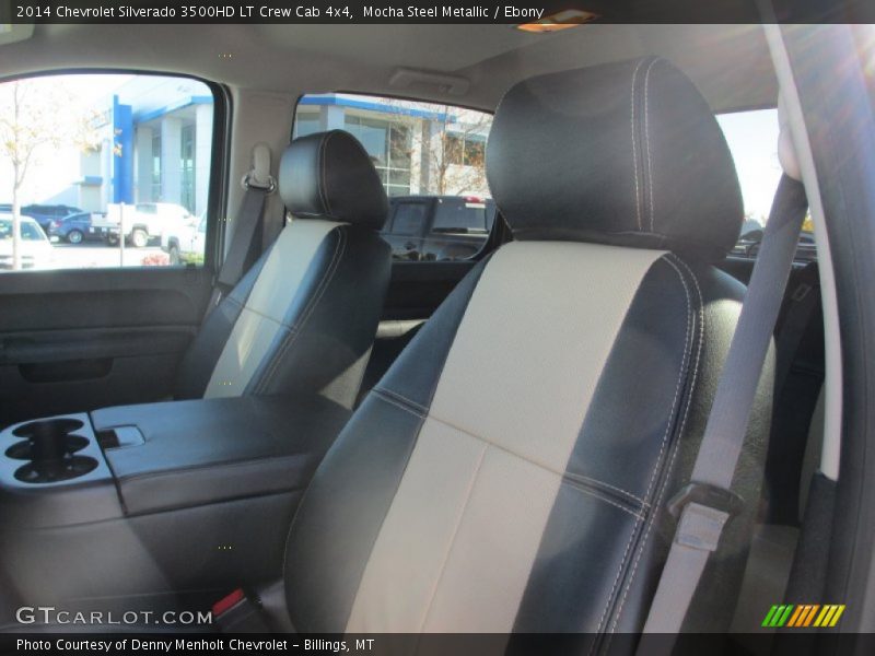 Mocha Steel Metallic / Ebony 2014 Chevrolet Silverado 3500HD LT Crew Cab 4x4