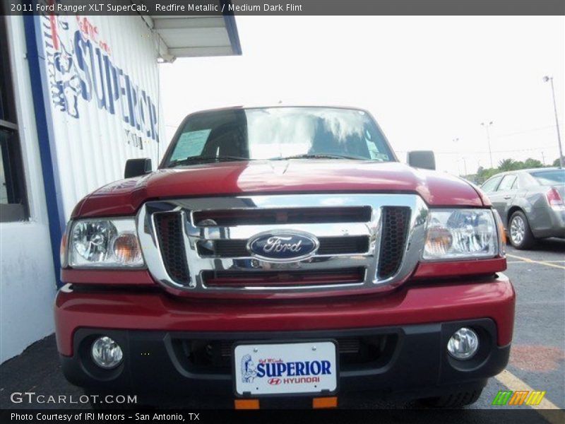 Redfire Metallic / Medium Dark Flint 2011 Ford Ranger XLT SuperCab