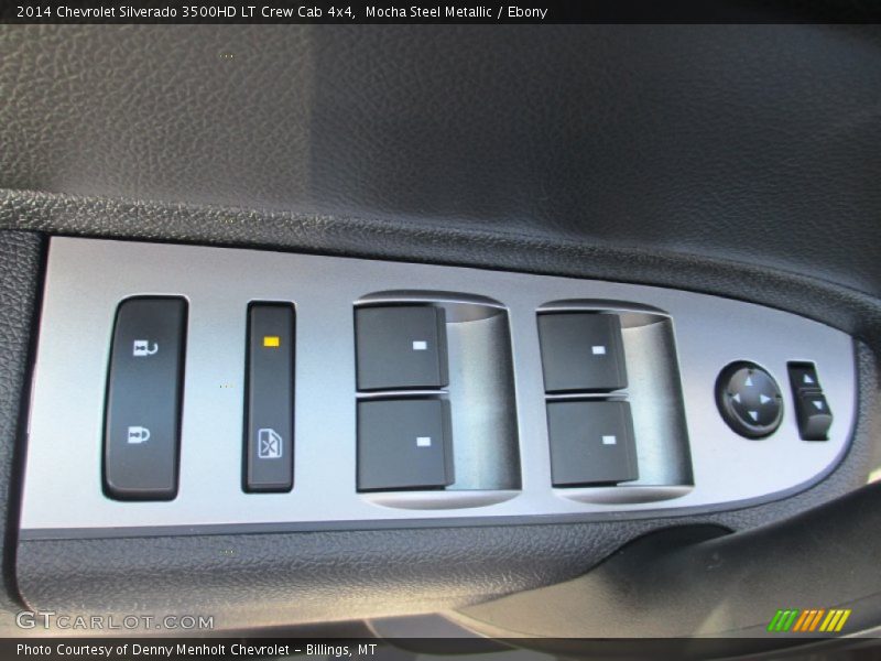 Mocha Steel Metallic / Ebony 2014 Chevrolet Silverado 3500HD LT Crew Cab 4x4