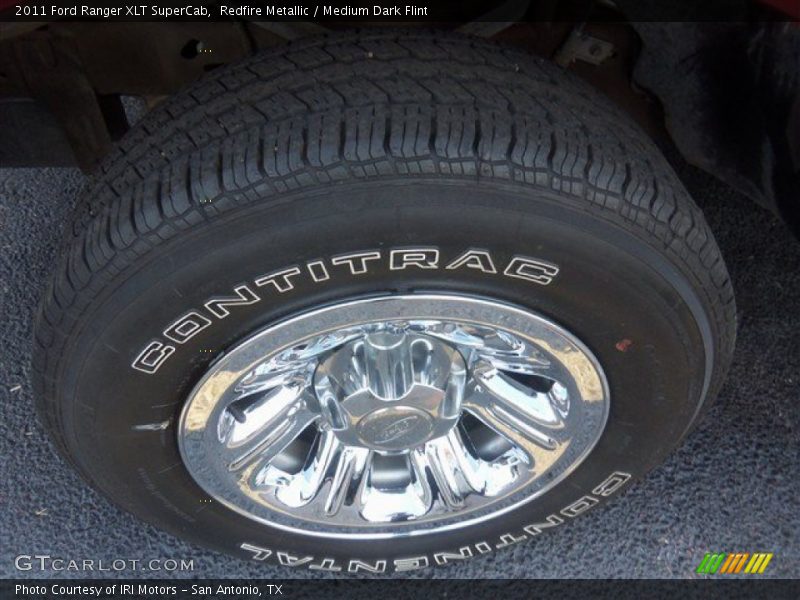 Redfire Metallic / Medium Dark Flint 2011 Ford Ranger XLT SuperCab