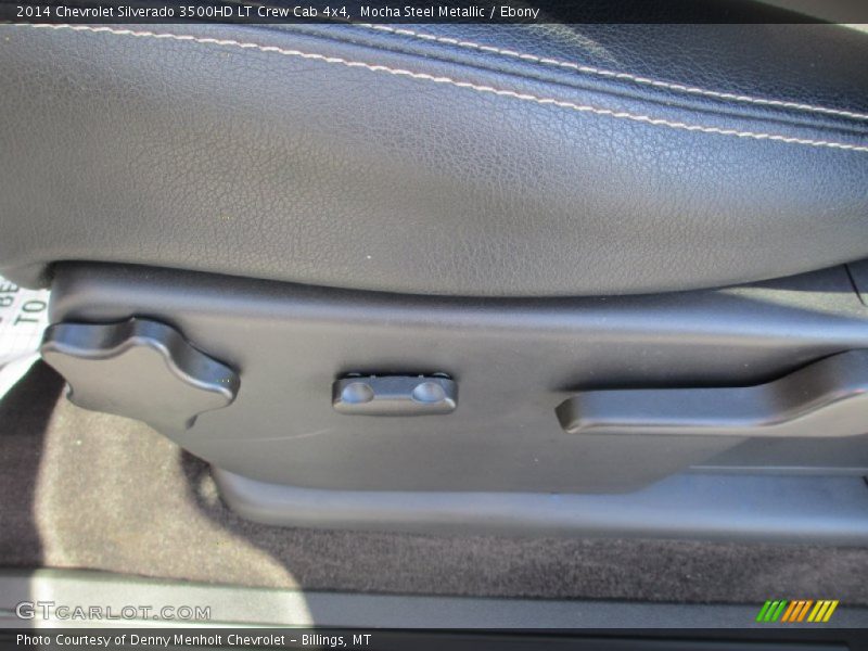 Mocha Steel Metallic / Ebony 2014 Chevrolet Silverado 3500HD LT Crew Cab 4x4