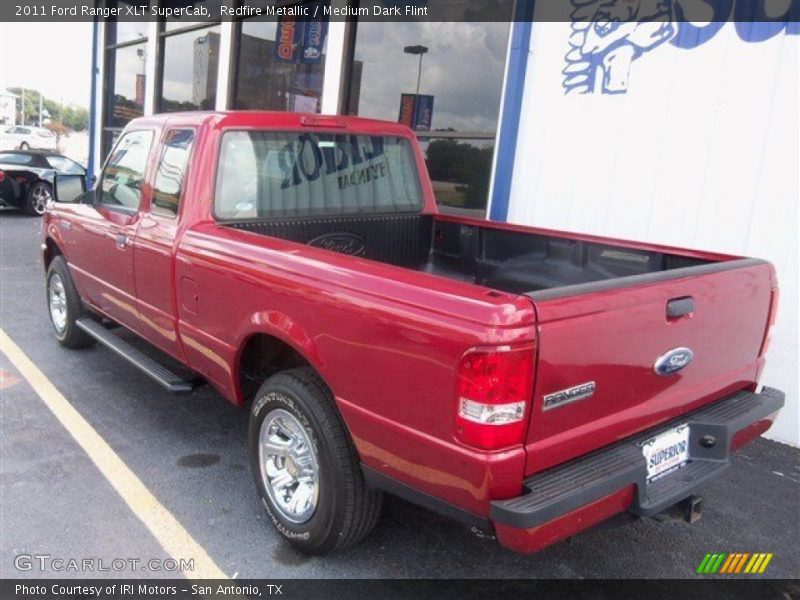 Redfire Metallic / Medium Dark Flint 2011 Ford Ranger XLT SuperCab