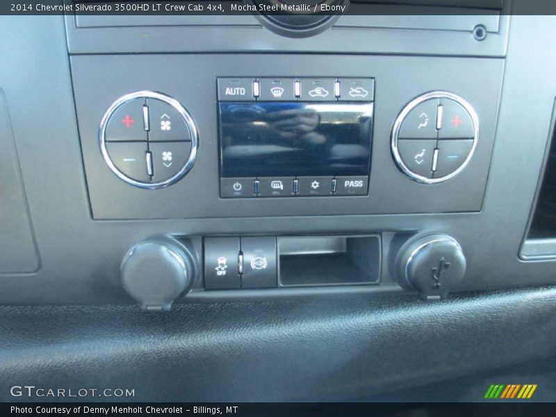 Mocha Steel Metallic / Ebony 2014 Chevrolet Silverado 3500HD LT Crew Cab 4x4