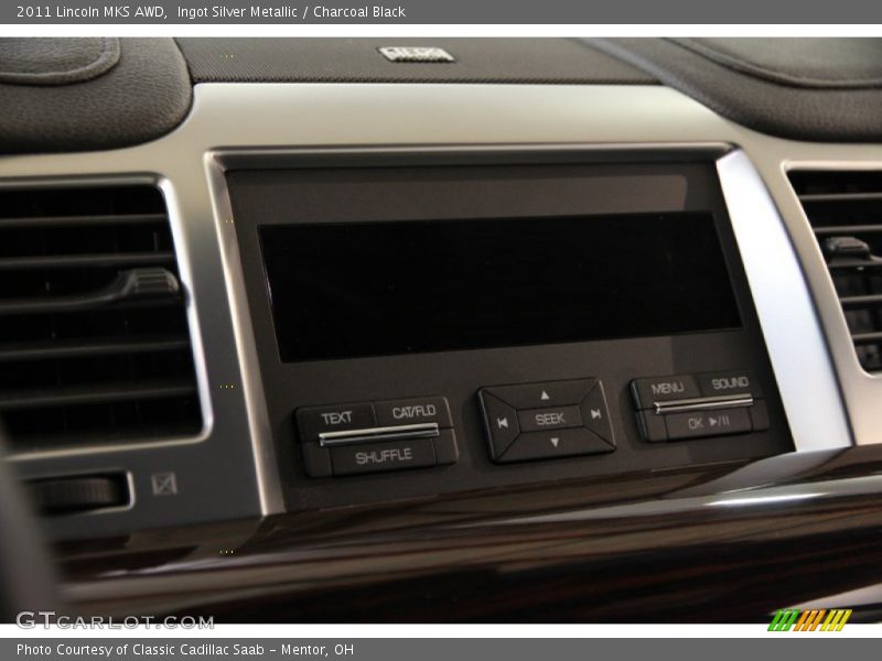 Ingot Silver Metallic / Charcoal Black 2011 Lincoln MKS AWD