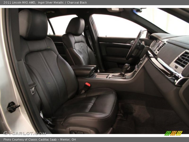 Ingot Silver Metallic / Charcoal Black 2011 Lincoln MKS AWD