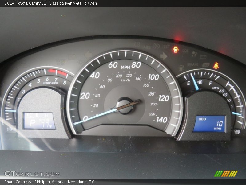 Classic Silver Metallic / Ash 2014 Toyota Camry LE