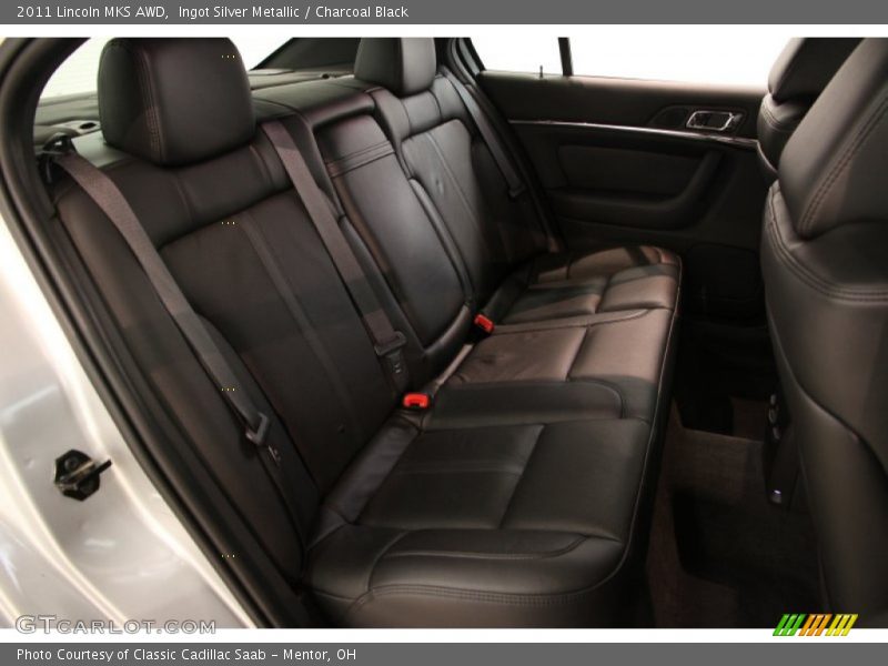 Ingot Silver Metallic / Charcoal Black 2011 Lincoln MKS AWD