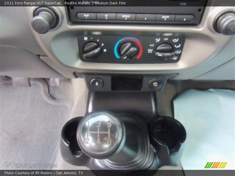 Redfire Metallic / Medium Dark Flint 2011 Ford Ranger XLT SuperCab