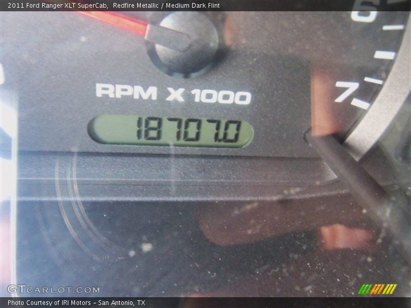 Redfire Metallic / Medium Dark Flint 2011 Ford Ranger XLT SuperCab