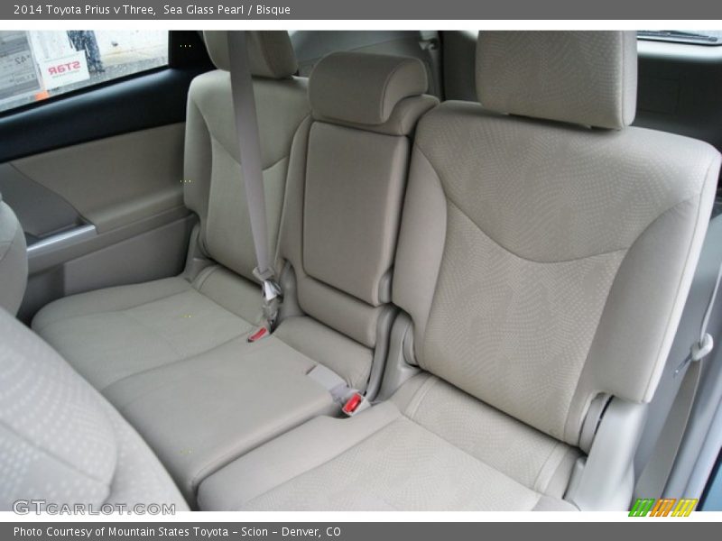 Sea Glass Pearl / Bisque 2014 Toyota Prius v Three
