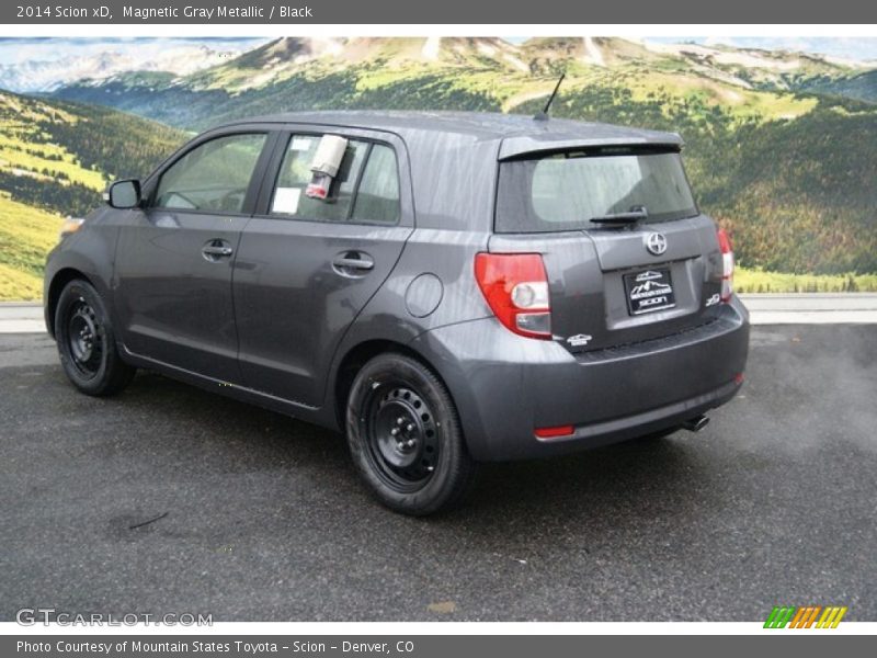 Magnetic Gray Metallic / Black 2014 Scion xD