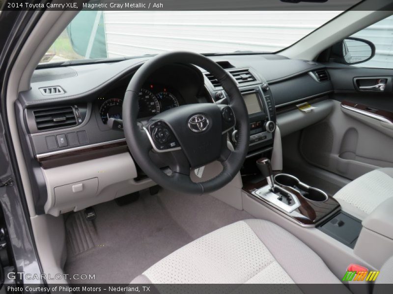 Magnetic Gray Metallic / Ash 2014 Toyota Camry XLE