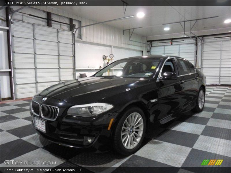 Jet Black / Black 2011 BMW 5 Series 535i Sedan