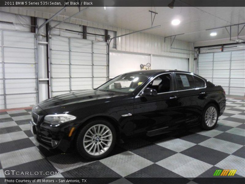 Jet Black / Black 2011 BMW 5 Series 535i Sedan