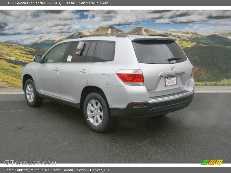 Classic Silver Metallic / Ash 2013 Toyota Highlander V6 4WD