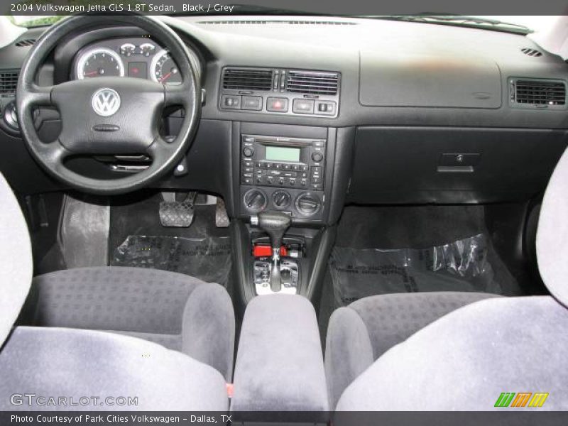 Black / Grey 2004 Volkswagen Jetta GLS 1.8T Sedan