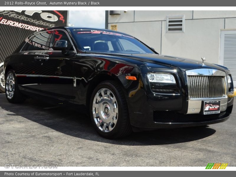 Autumn Mystery Black / Black 2012 Rolls-Royce Ghost