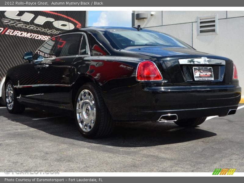 Autumn Mystery Black / Black 2012 Rolls-Royce Ghost