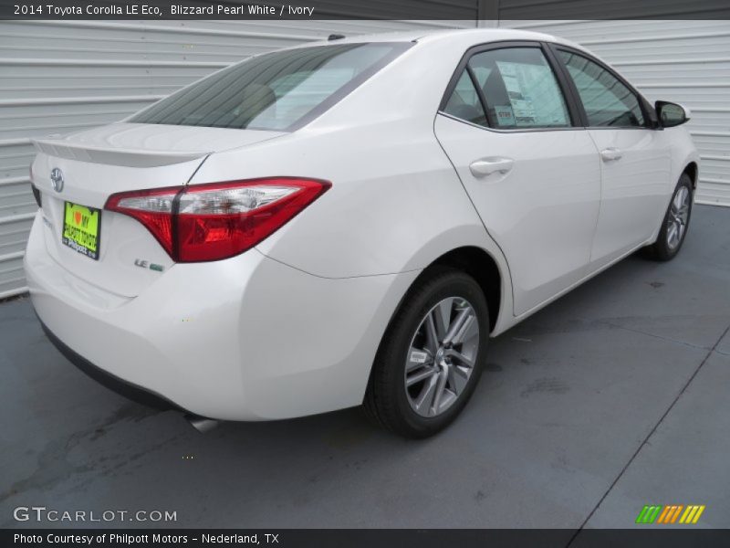 Blizzard Pearl White / Ivory 2014 Toyota Corolla LE Eco