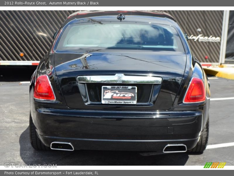 Autumn Mystery Black / Black 2012 Rolls-Royce Ghost