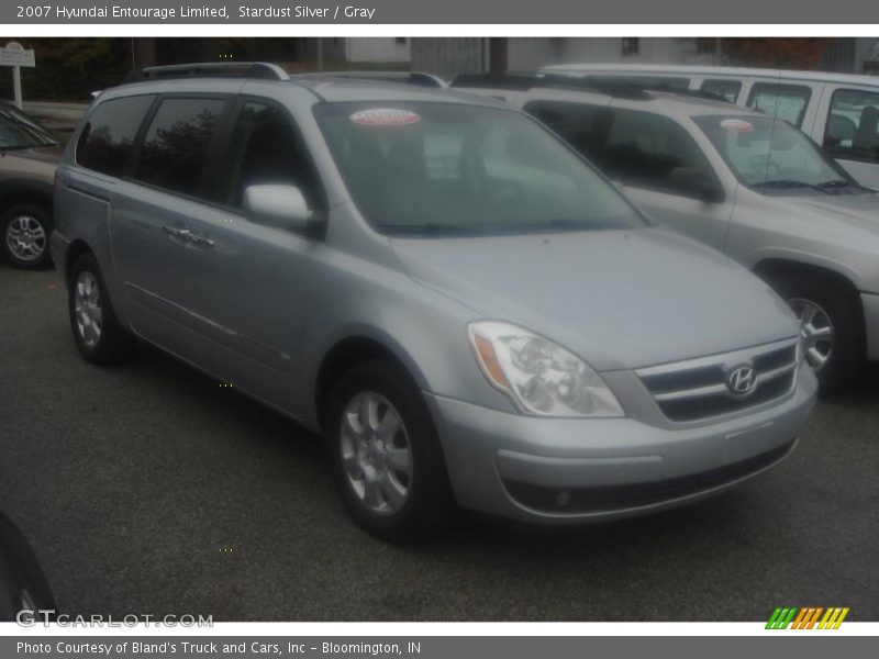 Stardust Silver / Gray 2007 Hyundai Entourage Limited