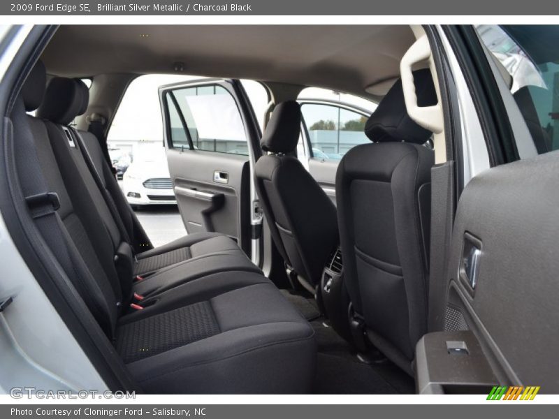 Brilliant Silver Metallic / Charcoal Black 2009 Ford Edge SE