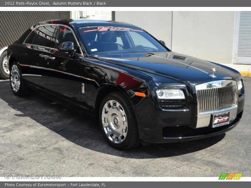 Autumn Mystery Black / Black 2012 Rolls-Royce Ghost