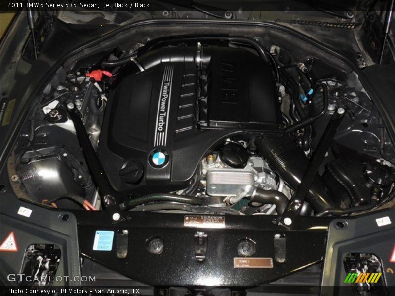 Jet Black / Black 2011 BMW 5 Series 535i Sedan