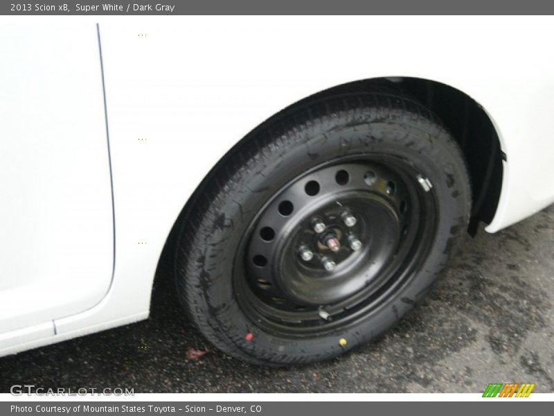 Super White / Dark Gray 2013 Scion xB