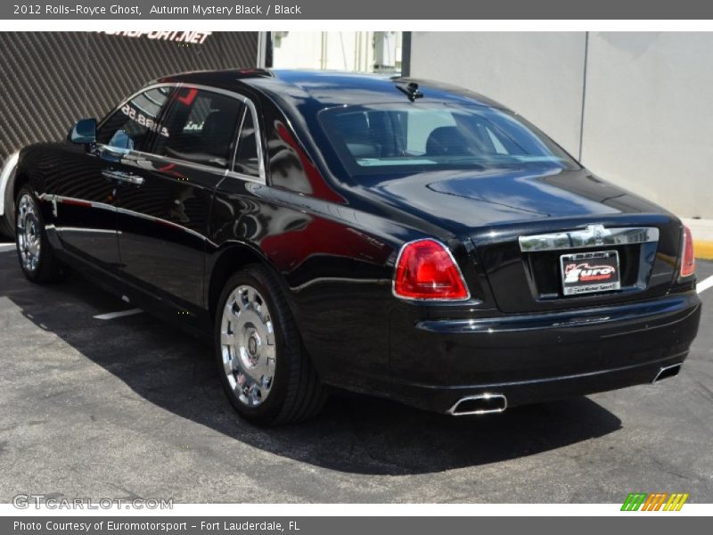 Autumn Mystery Black / Black 2012 Rolls-Royce Ghost
