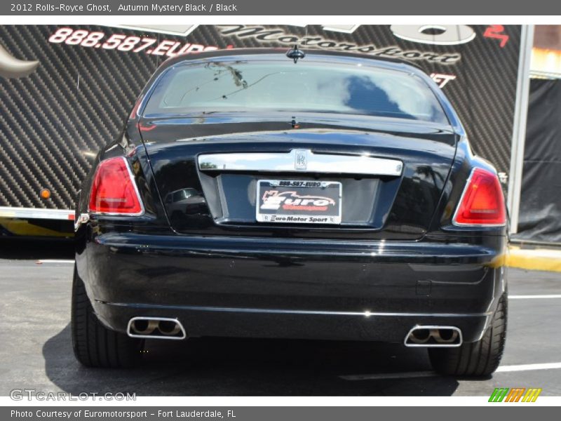 Autumn Mystery Black / Black 2012 Rolls-Royce Ghost