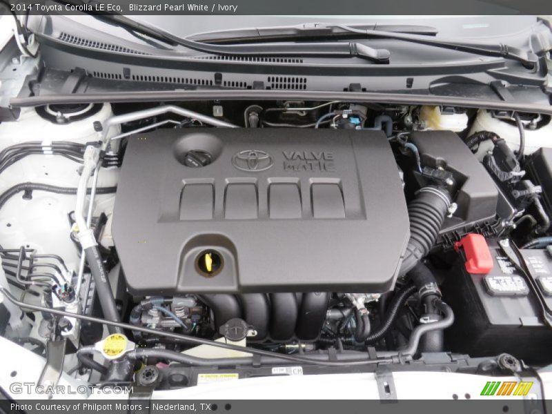  2014 Corolla LE Eco Engine - 1.8 Liter DOHC 16-Valve Dual VVT-i 4 Cylinder